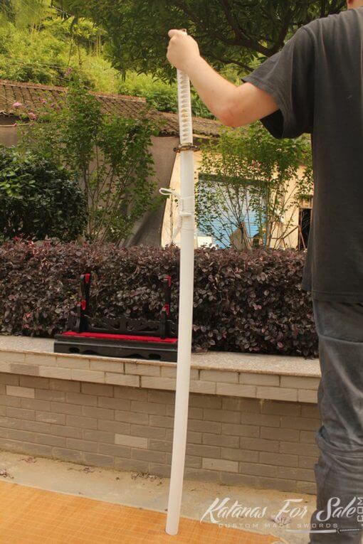 1060 Carbon Steel heat tempered Nodachi With Standard Fittings - Image 8