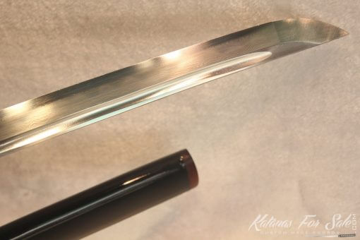 T10 Folded Clay Tempered Carbon Steel Katana HQ Copper Fittings Buffalo Horn Saya - Image 12