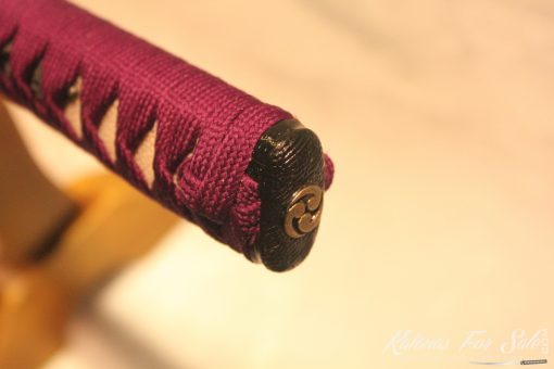 1060 Carbon Steel Katana Interesting Metal Alloy Fittings - Image 10