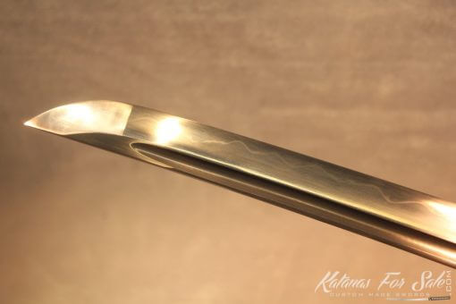 T10  Clay Tempered Carbon Steel Katana High Quality Copper Fittings - Image 14