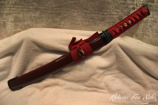 1095 Folded Carbon Steel Tanto Standard Fittings Electroplated - Image 4