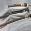 1095 Folded Steel Clay Tempered Sword set With High Quality Copper Fittings
