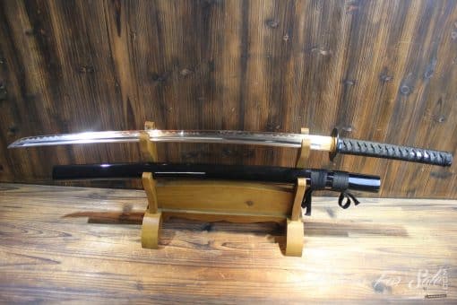 T10 Clay Tempered Duo Katana and Tanto with Standard Fittings