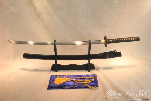 T10 Clay Tempered Carbon Steel Katana Metal Alloy Fittings - Image 11
