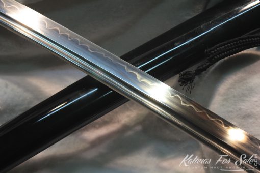 T10 Clay Tempered Carbon Steel Katana Brass Fittings - Image 14