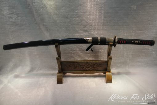 T10 Clay Tempered Carbon Steel Katana Ray Skin Saya HQ Copper Fittings - Image 10