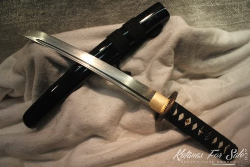 1095 Folded Carbon Steel Katana Wakizashi Tanto sword set - Image 13