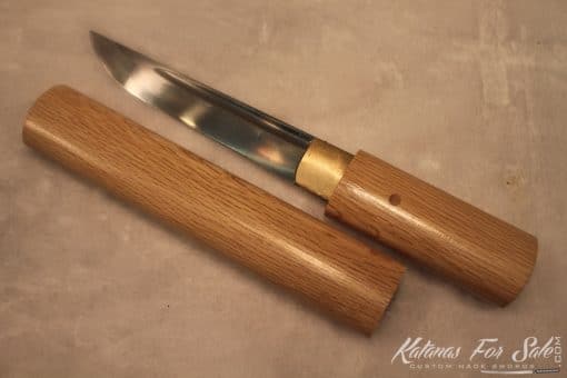 1060 Carbon Steel Pocket Bamboo wood Tanto