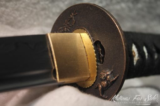 1095 Folded Carbon Steel Katana Wakizashi Tanto sword set - Image 14