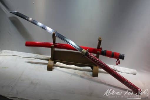 T10 Folded Nagamaki with High Quality Copper Fittings - Image 17
