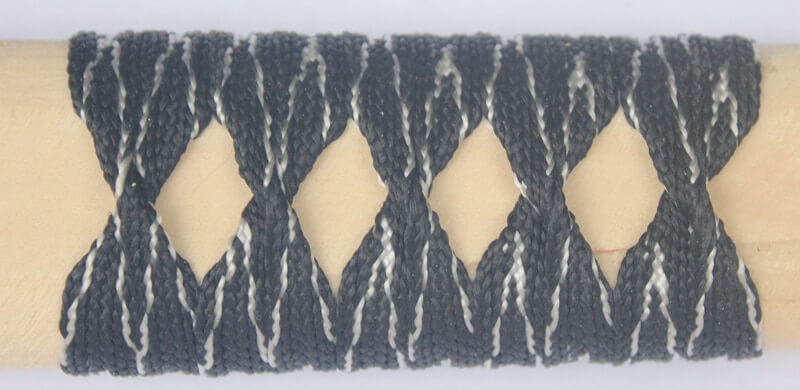 Black and White Silk