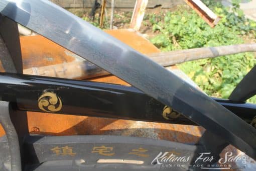 Hand forged 1095 Folded Carbon Steel Fully Functional Katana - Image 7