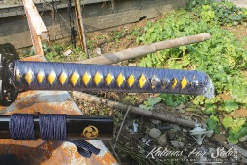 Hand forged 1095 Folded Carbon Steel Fully Functional Katana - Image 4