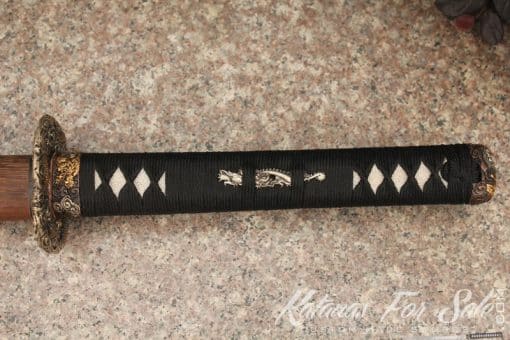 1095 Folded Clay Tempered Steel Fully Functional Kiriha Zukuri Ninjato - Image 11