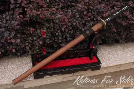 1095 Folded Clay Tempered Steel Fully Functional Kiriha Zukuri Ninjato - Image 6