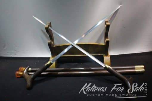 Sword Cane 1060 Folded Carbon Steel Blade 2 Types