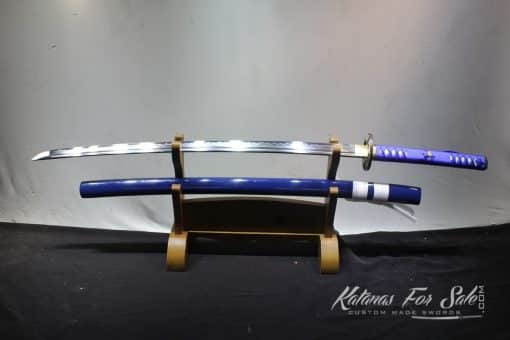T10 Clay Tempered Differential Hardened Katana Sword