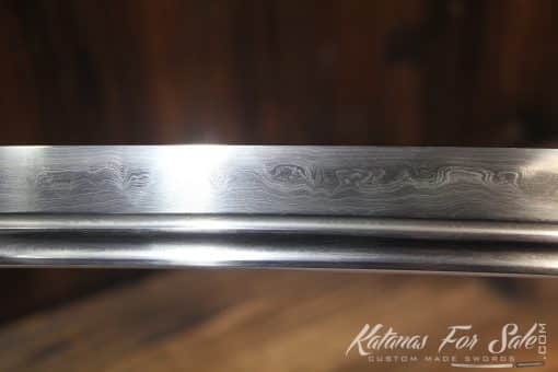 T10 Folded Clay Tempered Double Edge Katana - Image 10