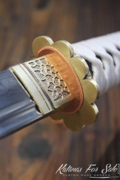 T10 Folded Clay Tempered Double Edge Katana - Image 8