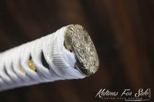 T10 Folded Clay Tempered Double Edge Katana - Image 5