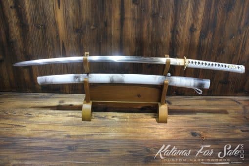 T10 Folded Clay Tempered Double Edge Katana