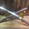 Fully Functional 1095 Carbon Folded Clay Tempered Shirasaya Wakizashi