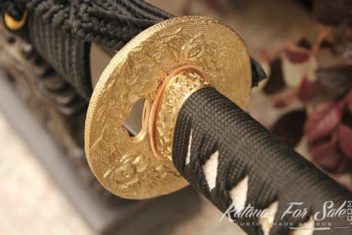 Hand Forged 9260 Spring Steel Nodachi - Image 7