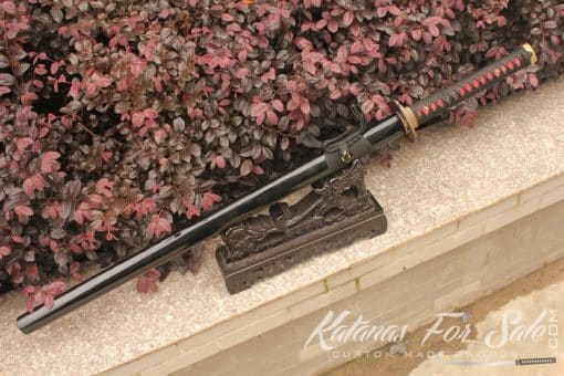 T10 Steel Folded Clay Tempered KataKiriha Zukuri Ninjato Sword - Image 12