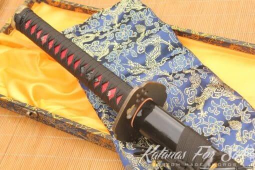 T10 Steel Folded Clay Tempered KataKiriha Zukuri Ninjato Sword - Image 11