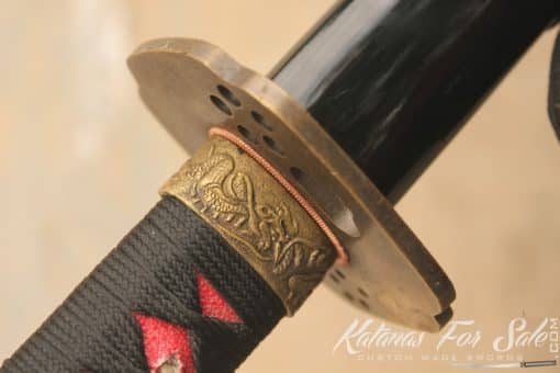 T10 Steel Folded Clay Tempered KataKiriha Zukuri Ninjato Sword - Image 10