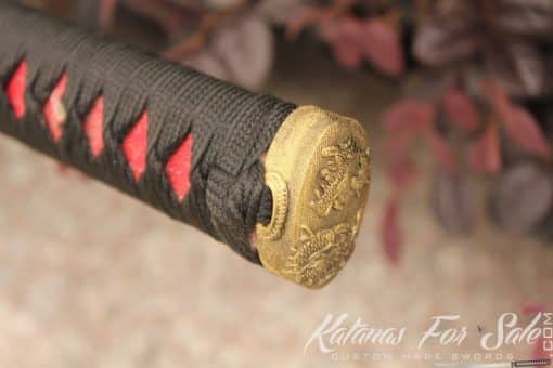 T10 Steel Folded Clay Tempered KataKiriha Zukuri Ninjato Sword - Image 6