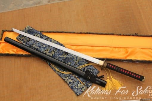 T10 Steel Folded Clay Tempered KataKiriha Zukuri Ninjato Sword