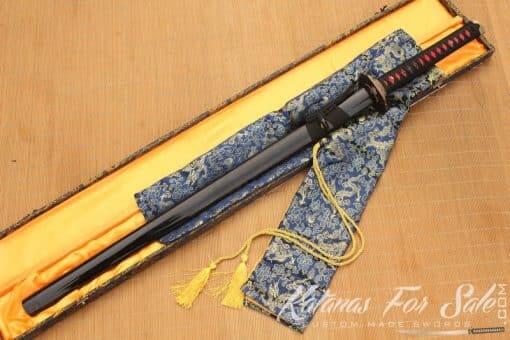 T10 Steel Folded Clay Tempered KataKiriha Zukuri Ninjato Sword - Image 3
