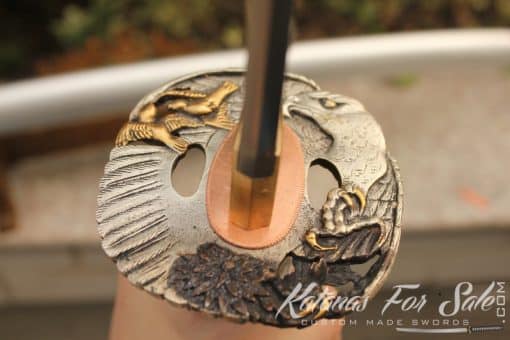 Fully Functional Japanese 9260 Spring Steel Katana - Image 12