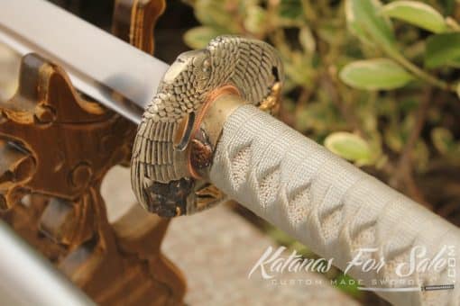 Fully Functional Japanese 9260 Spring Steel Katana - Image 11