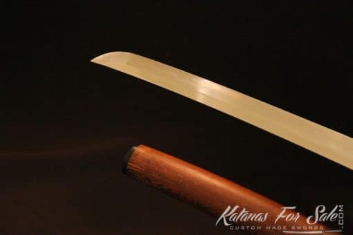 Fully Functional Japanese Katana Samurai Sword Folded Clay Tempered T10 Steel - Image 8