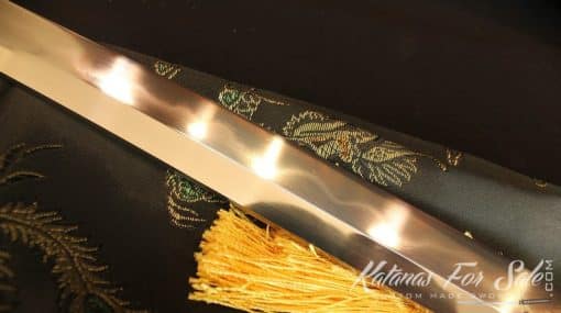 Fully Functional Japanese Katana Samurai Sword Folded Clay Tempered T10 Steel - Image 7