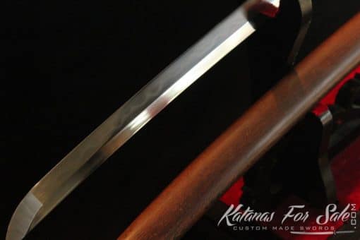 Fully Functional Japanese Katana Samurai Sword Folded Clay Tempered T10 Steel - Image 5