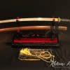 Fully Functional Japanese Katana Samurai Sword Folded Clay Tempered T10 Steel