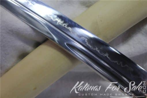 Hand Forged T10 Clay Tempered Shirsaya Tanto - Image 6