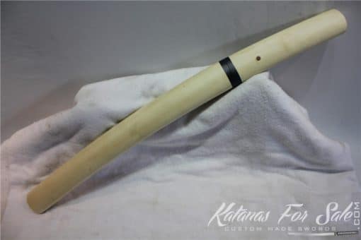 Hand Forged T10 Clay Tempered Shirsaya Tanto - Image 3