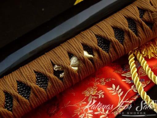 Hand Forged 1095 Steel Clay Tempered Katana - Image 11