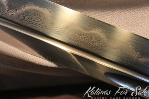 T10 Folded Clay Tempered Steel Double Edge Katana - Image 7