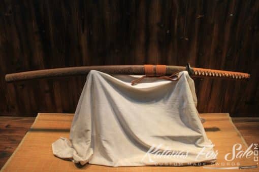 T10 Folded Clay Tempered Steel Double Edge Katana - Image 3