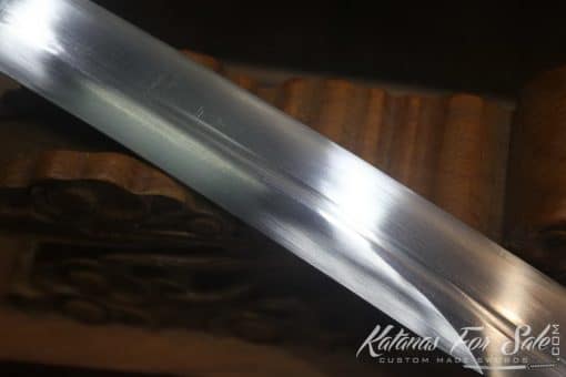 Fully Sharpened 1060 Heat Tempered Tanto with Blood Groove - Image 12
