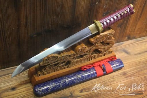 1060 Heat Tempered Carbon Steel Tanto