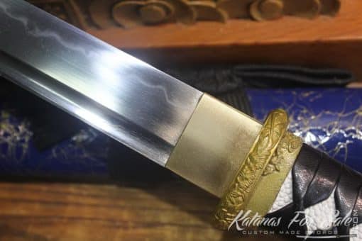 Hand Forged 1095 Clay Tempered Tanto - Image 11