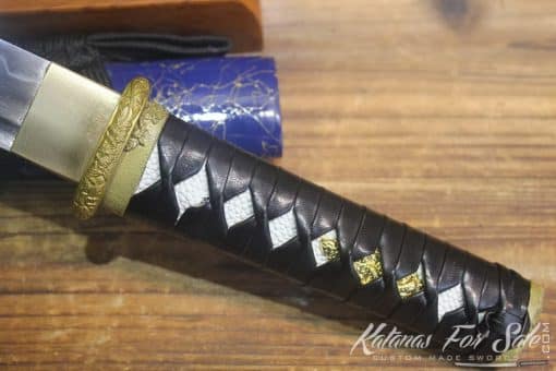Hand Forged 1095 Clay Tempered Tanto - Image 10