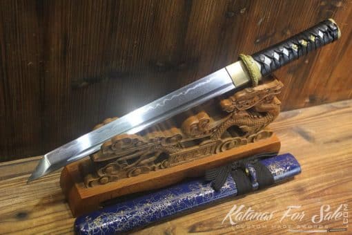 Hand Forged 1095 Clay Tempered Tanto