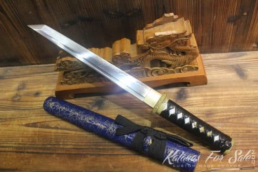 Hand Forged 1095 Clay Tempered Tanto - Image 6